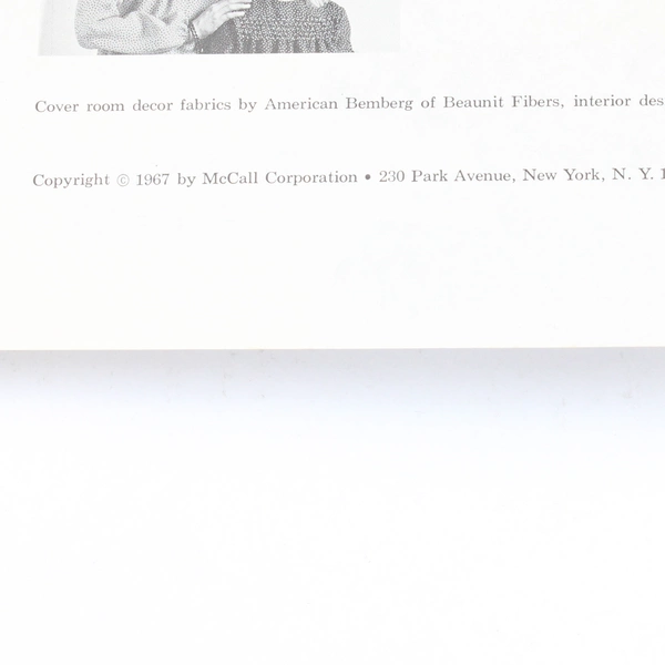 Vintage McCall's Step-by-Step Sewing Book 1967 Paperback Revised