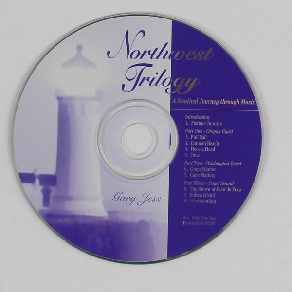 Northwest Trilogy A Nautical Journey Through Music by Gary Jess 1996 CD Signed