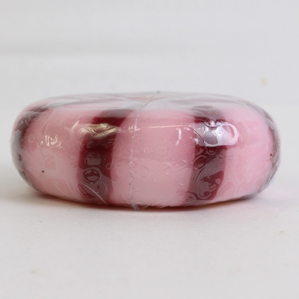 Zodax Old Fashioned Sweets Christmas Floating Candles Burgundy And Pink