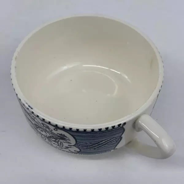 Set of 6 Royal China Currier & Ives Horse And Carriage Coffee Cups