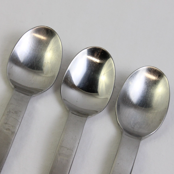 Lot of 3 Cambridge Silver Wren 18/10 Stainless Steel Oval Soup Spoons 8 Inches