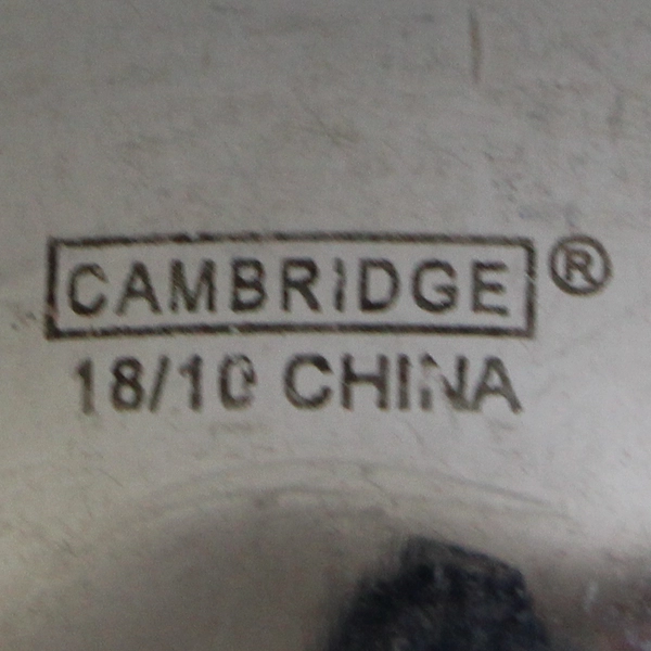 Lot of 3 Cambridge Silver Wren 18/10 Stainless Steel Oval Soup Spoons 8 Inches