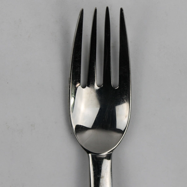 Lot of 2 Dansk Flatware Ameni.T 18/10 Stainless Cold Meat Forks 9.5 Inches