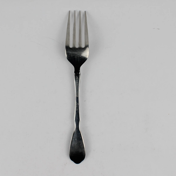 Noritake Serenade Pattern Med Cold Meat Serving Fork 18/8 Stainless 8.5 Inches