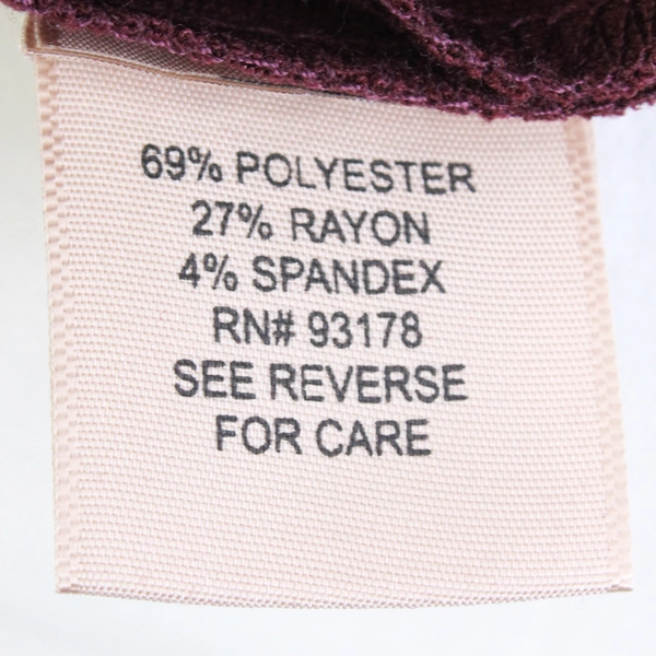 Philosophy Republic Clothing Wine Red Midi Pencil Skirt Women's Size 10