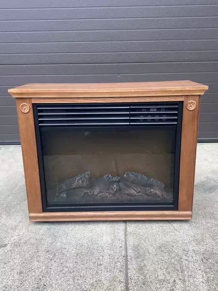 Life Corp Indoor Infrared Fireplace Heater