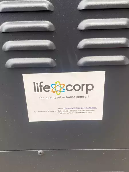 Life Corp Indoor Infrared Fireplace Heater