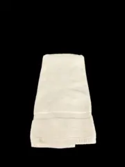 Tesino White Terry Cloth Bath Mat 100% Cotton Hotel Luxury Absorbent 23"x21.75"