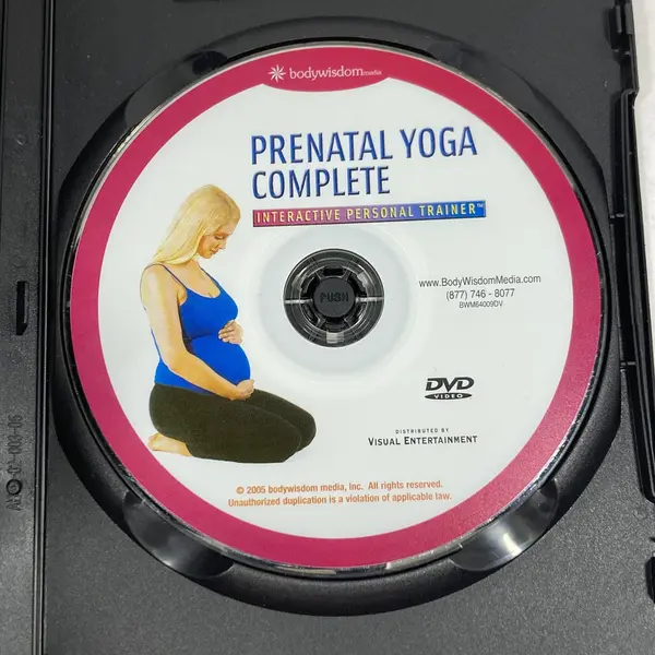 Prenatal Yoga Complete DVD 2005 Body Wisdom Media Pre-Owned