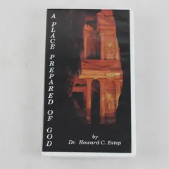 A Place Prepared Of God by Howard C. Estep VHS Tape World Prophetic Ministry