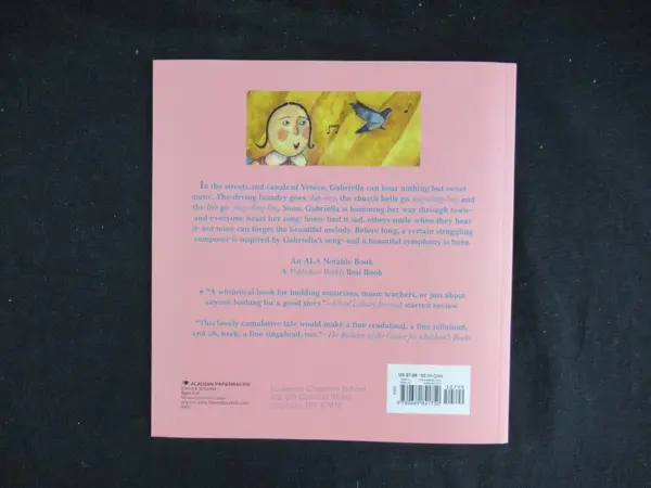 Vintage Gabriella's Song by Candace Fleming 1997 First Edition Aladdin