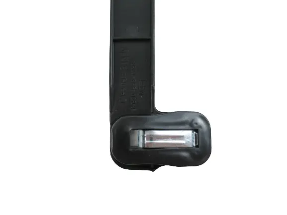 Lot of 10 Retail Pants Hangers Clips Standard Adult Size Black Plastic Metal