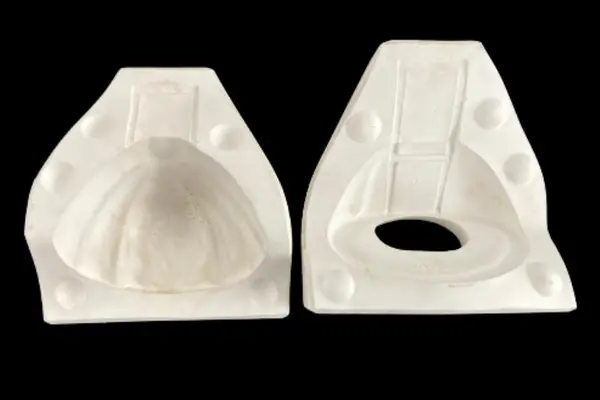 Vintage Atlantic Mold Co Ceramic Slip Casting Mold Chair A 190c 8.5" Craft Tool