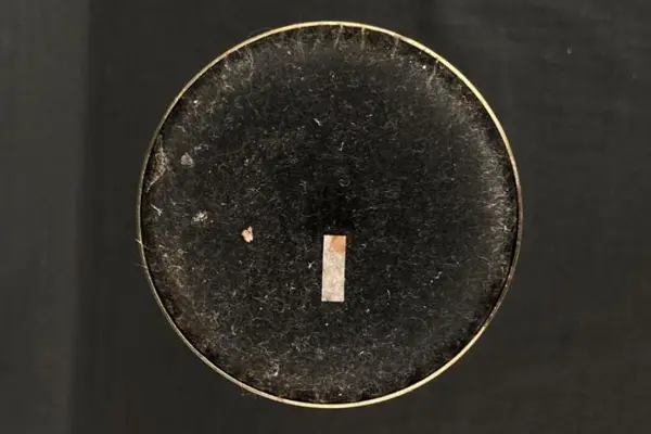 Brass Tealight Candle Holder Lamp with Green Spiral Base - No Shade