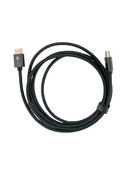 iVANKY 4K HDMI Cable 30Hz 78" Braided Black Grey NIB