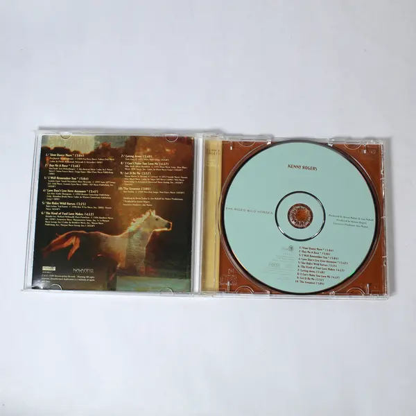 Kenny Rogers She Rides Wild Horses CD 1999 Dreamcatcher Records