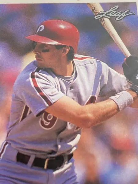 Vintage 1990 Leaf Von Hayes Baseball Card #52 Philadelphia Phillies