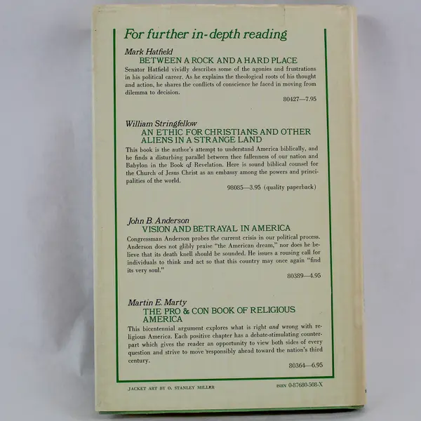 Vintage Reinhold Niebuhr by Bob E. Patterson Hardcover 1977 with Dust Jacket