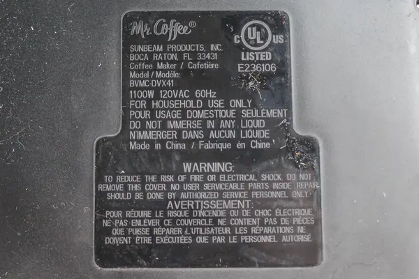 Mr Coffee Sunbeam Coffee Maker Black 12 Cup Programable Model BVMC DVX41 Tested