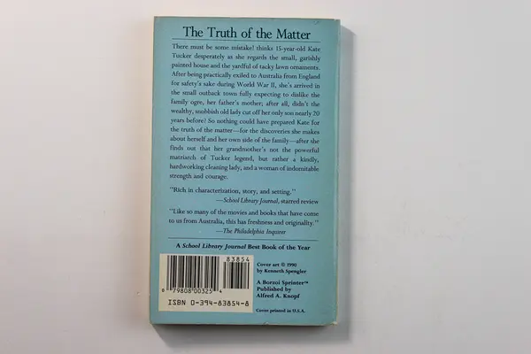 The Other Side of the Family by Maureen Pople Paperback 1990 Knopf Good Cond