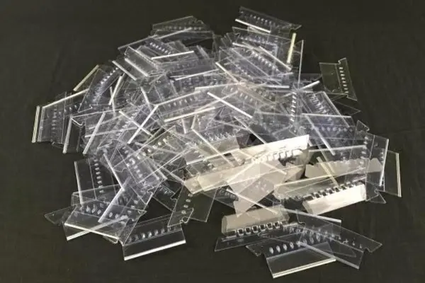 Lot of 50 Clear Hanging File Folder Tabs Dividers for Office Organization