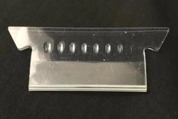 Lot of 50 Clear Hanging File Folder Tabs Dividers for Office Organization