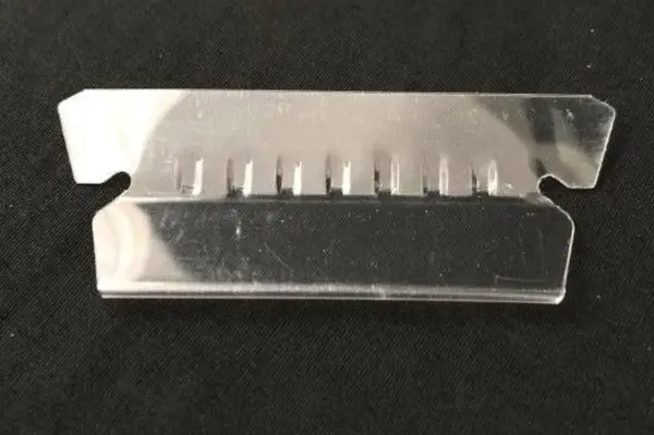 Lot of 50 Clear Hanging File Folder Tabs Dividers for Office Organization