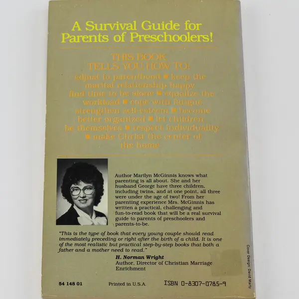 Give Me A Child Until He's Two by Marilyn McGinnis 1981 Paperback Book