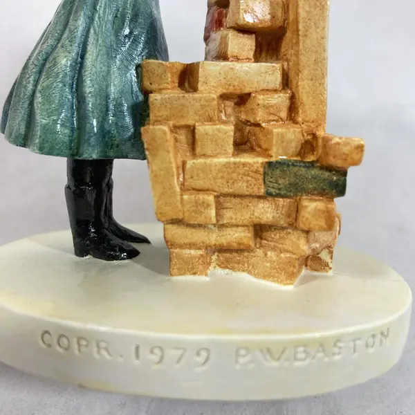 Vintage 1979 Sebastian "Building Days" Girl Figurine LE 8184/10000 with Box