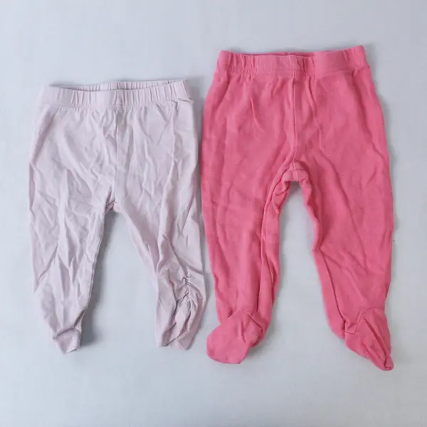 Lot of 4 Baby Girl Bottoms 3-6 Months - Children's Place & Child of Mine