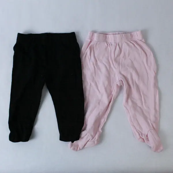 Lot of 4 Baby Girl Bottoms 3-6 Months - Children's Place & Child of Mine