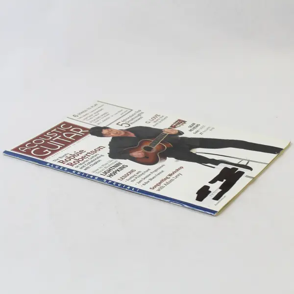 Acoustic Guitar Magazine Sept 2011 Robbie Robertson Adam Levy Good Condition
