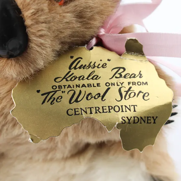 Lot of 2 Koala Bear Australia Souvenir Toys 5.5" and 7.5"