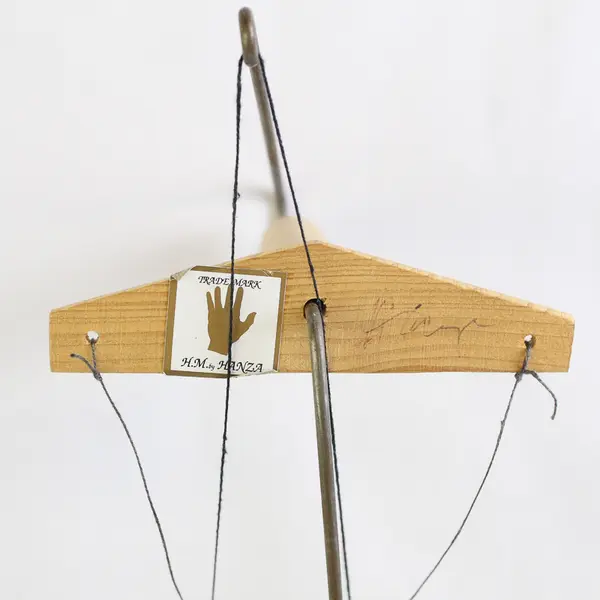 Vintage Hanza Old Woman Marionette Prague Czech Republic 12 inch