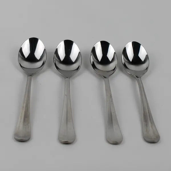Lot Of 4 Gourmet Settings Celebration (Stainless) Flatware Teaspoons 6.75" Long