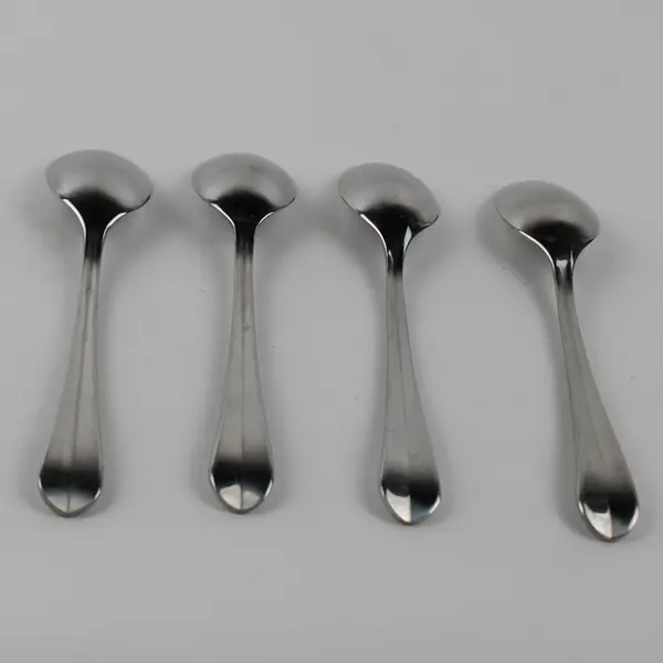 Lot Of 4 Gourmet Settings Celebration (Stainless) Flatware Teaspoons 6.75" Long