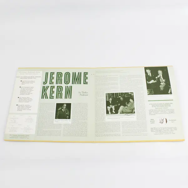 A Jerome Kern Festival 12" Vinyl 2 LP Gatefold