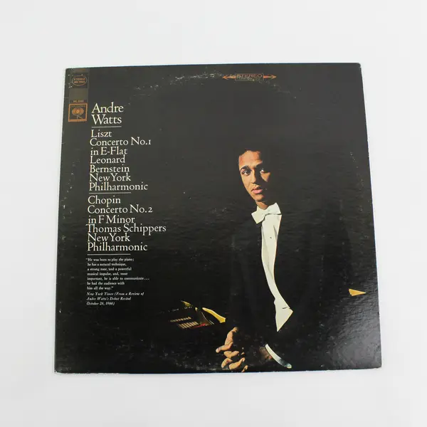 Andre Watts Concerto No. 1 In E Flat / Concerto No. 2 In F Minor, LP, (Vinyl)