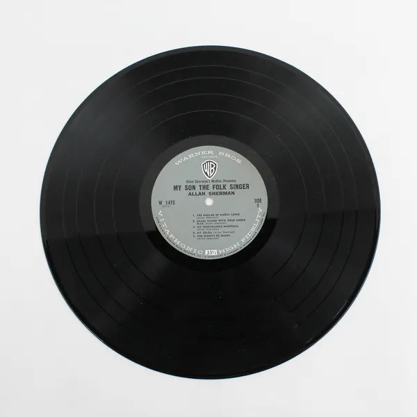 1962 Warner Allan Sherman My Son the Folk Singer LP Comedy Folk W1475