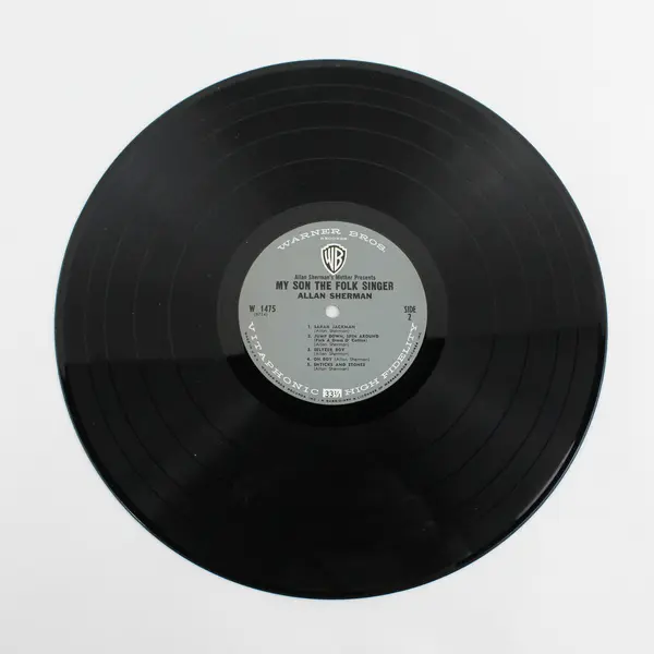 1962 Warner Allan Sherman My Son the Folk Singer LP Comedy Folk W1475