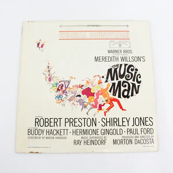 Meredith Willson's The Music Man Original Soundtrack Stereo 12-inch LP (1962)