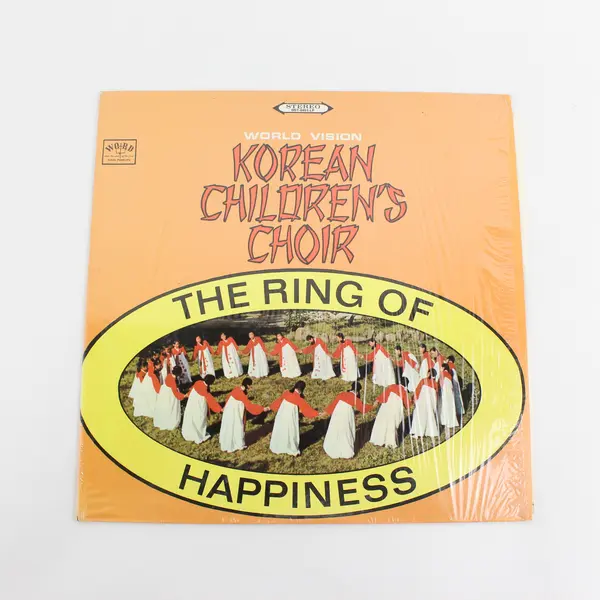 1968 Korean Children's Choir Ring Of Happiness Vinyl LP Record