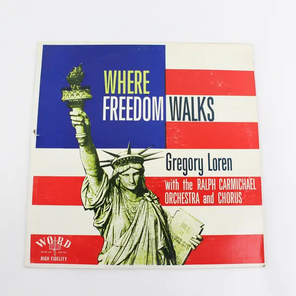 Gregory Loren Where Freedom Walks Word Records Vinyl