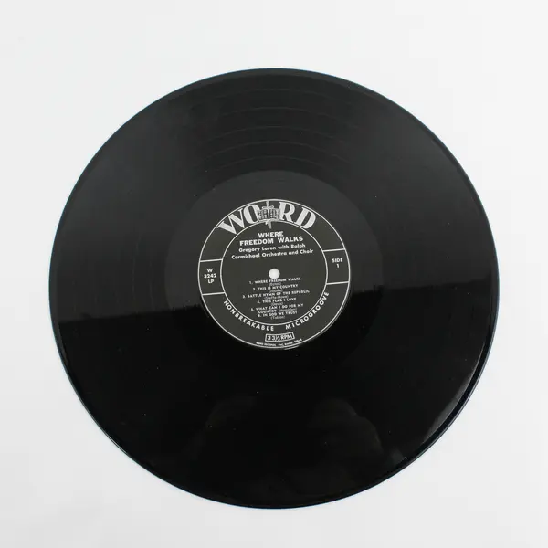 Gregory Loren Where Freedom Walks Word Records Vinyl