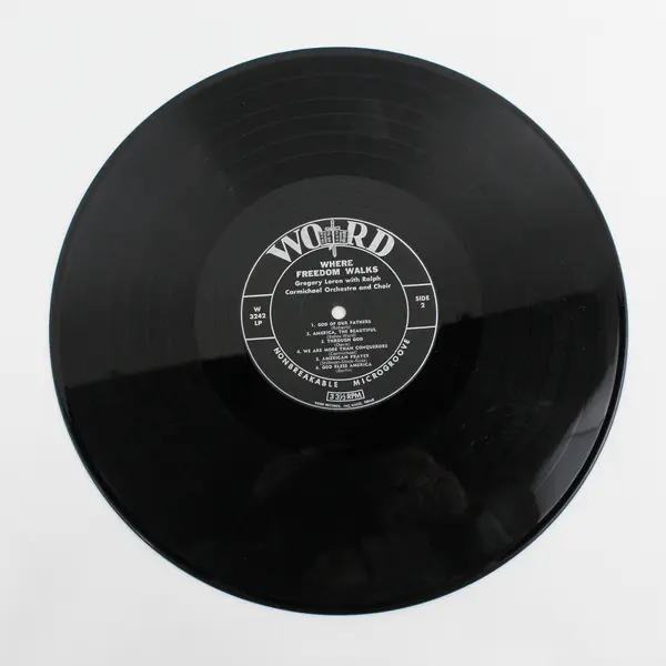 Gregory Loren Where Freedom Walks Word Records Vinyl