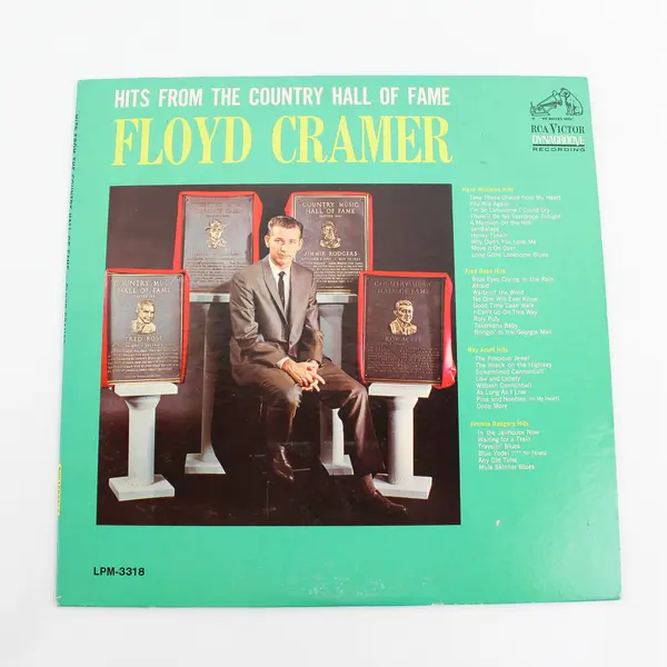 Floyd Cramer–Hits from the Country Hall of Fame–1965 RCA Victor–LPM 3318 Vinyl