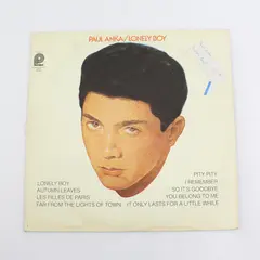 Paul Anka Lonely Boy Pickwick LP # SPC-3523