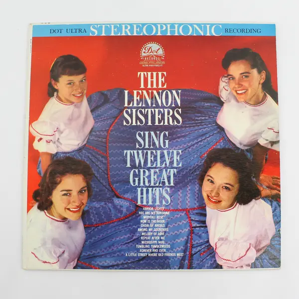 The Lennon Sisters Sing Twelve Great Hits 1960 Stereo Vinyl LP