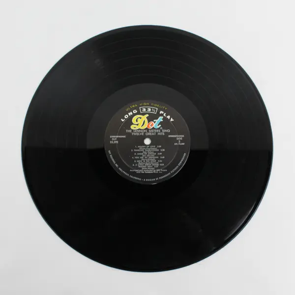 The Lennon Sisters Sing Twelve Great Hits 1960 Stereo Vinyl LP