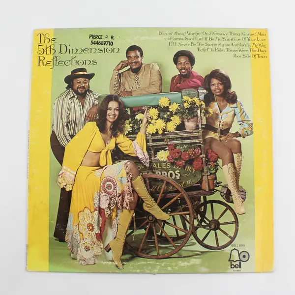 Reflections LP by The 5th Dimension vinyl 1971 VG+ 6065 Bell Records